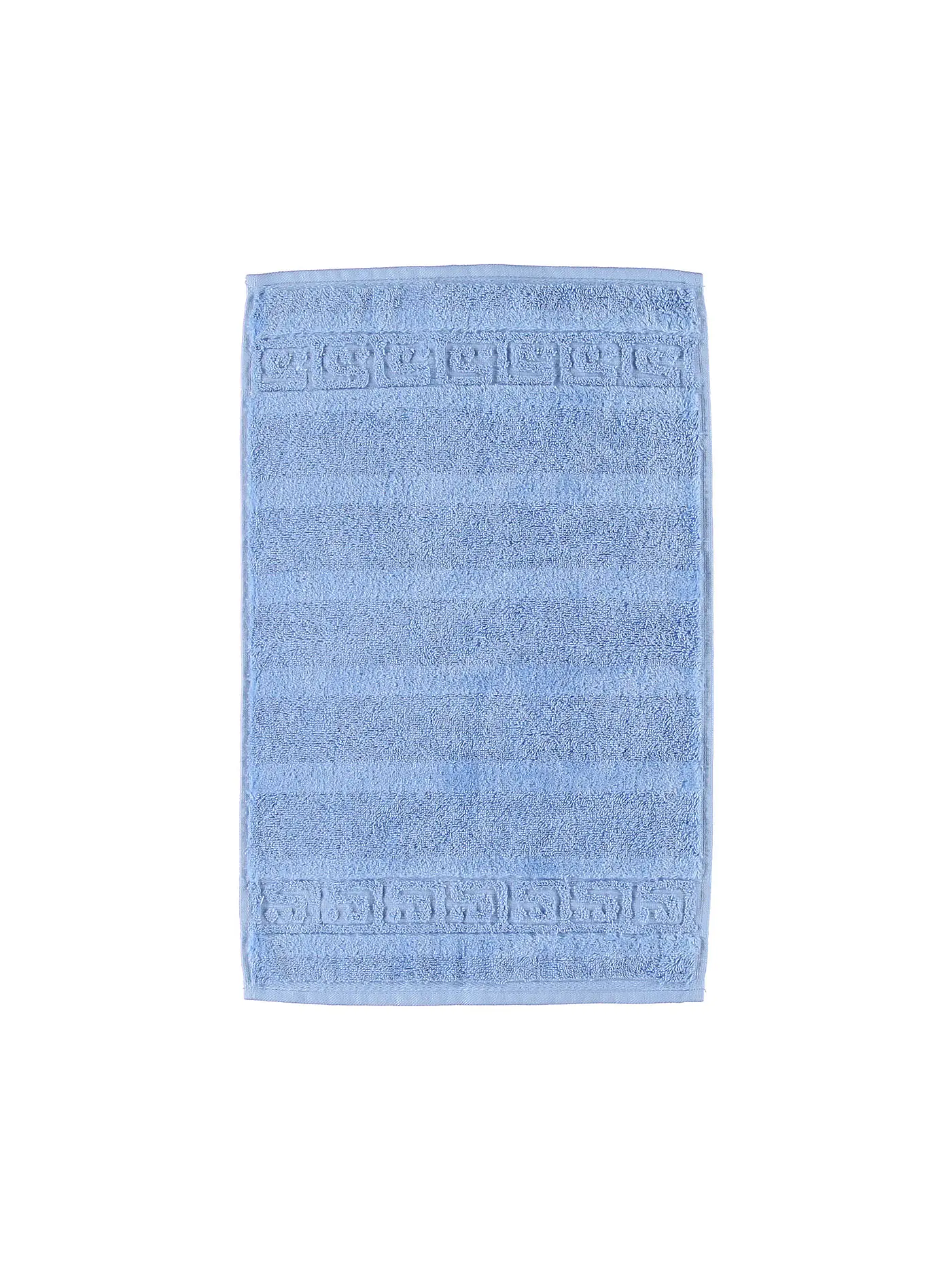 CAWÖ | Gästetuch NOBLESSE 30x50cm Lachs | hellblau